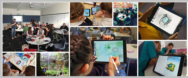 Classroom technology workshops and student learning activities